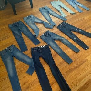 Girls jeans bundle